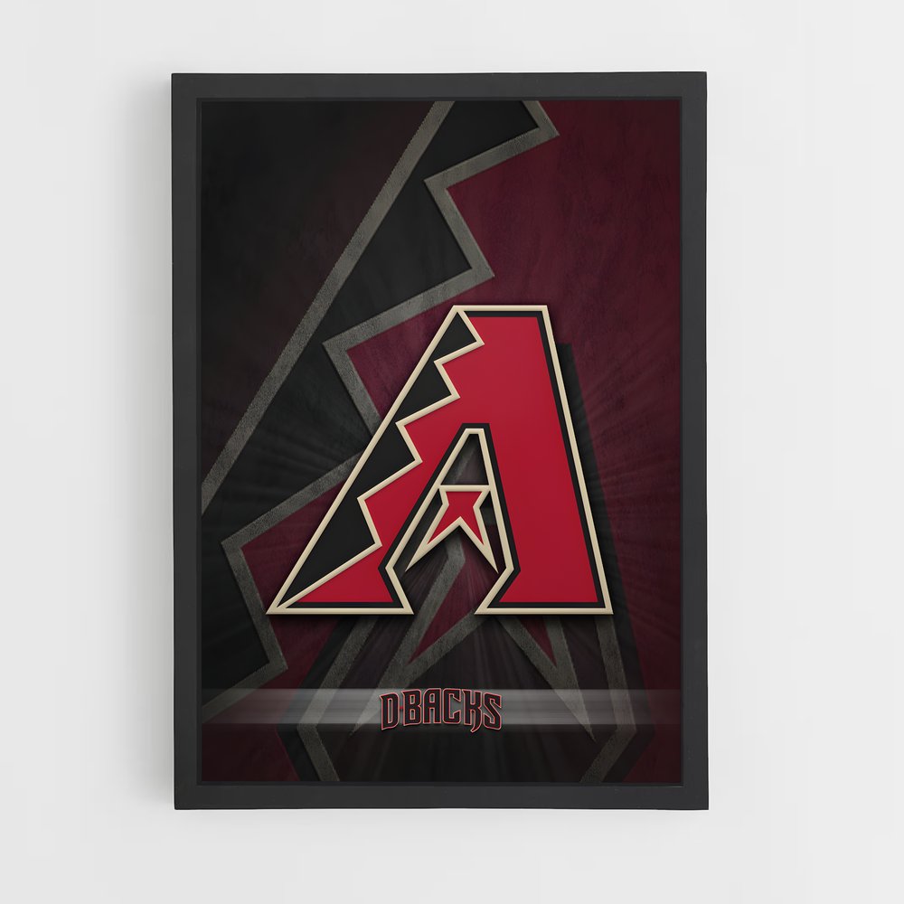 Poster Diamondbacks Fury – affiche Baseball (vue 2)